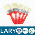 All size hot good quality red plastic handle paint brushes